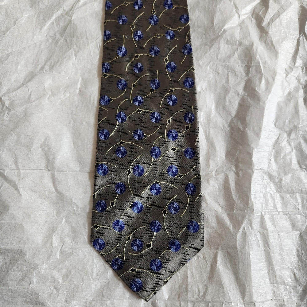 Robert Talbott Best of Class Silk Tie Blue Silver Gray Geometric NORDSTROM